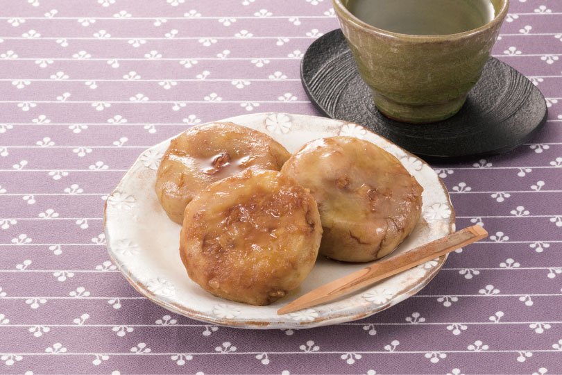レンジで簡単!くるみいももち